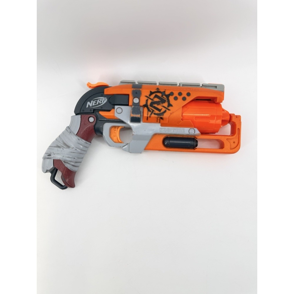 Nerf Zombie hammer shot blaster strike Orange plastic gun‎ kids Boy Toy